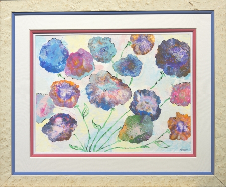 Flowers in Frame by artist Alison Centerwall